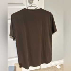 Cuts Clothing Men's Dark Brown Short Sleeve Tee